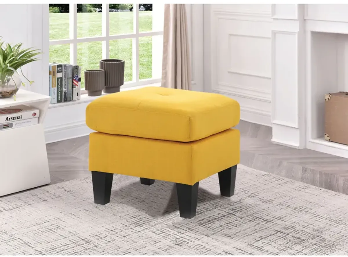 Newbury Polyester Upholstered Ottoman