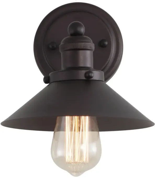June Metal Shade Sconce
