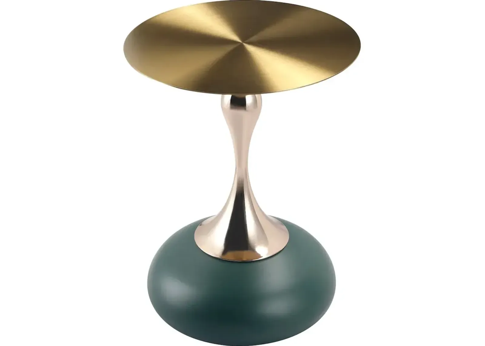 LeisureMod Savoy Collection Modern End Table In Green