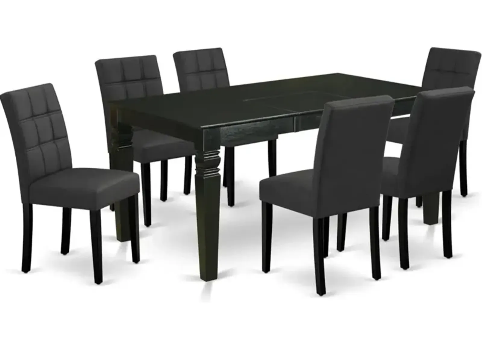 7 Piece Kitchen Table Set contain A Dining Table