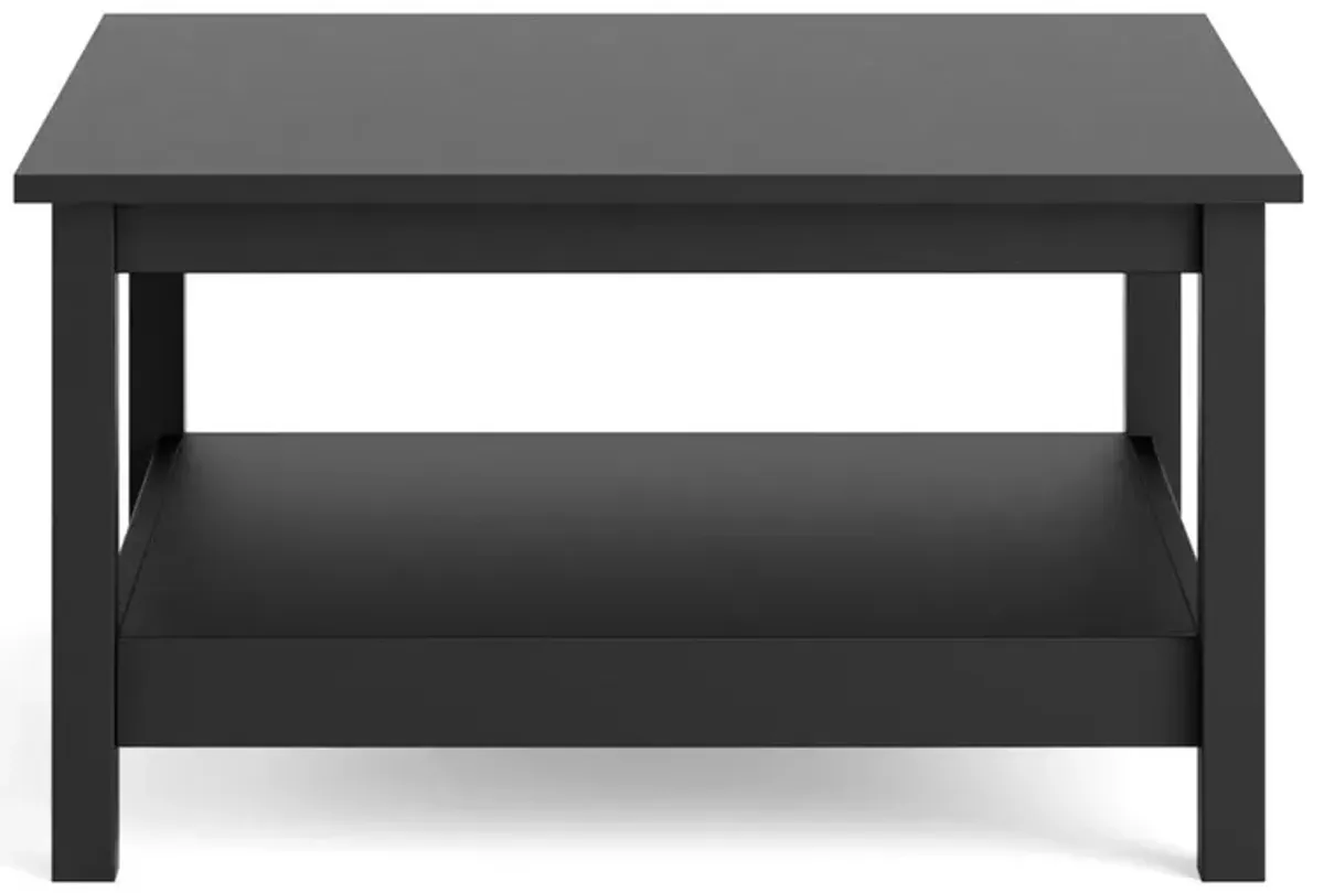 Tvilum Madrid Coffee Table, Black Matte