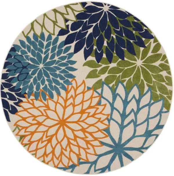 Aloha ALH05 Multicolor 10' x Round Rug