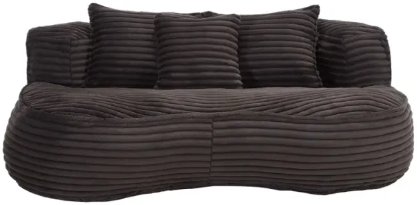 Merax Accent Bean Bag  Corduroy Lazy Sofa for Living Room