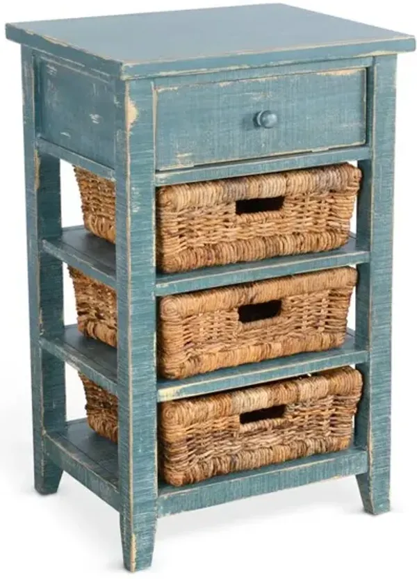 Sunny Designs Sea Grass Storage Table