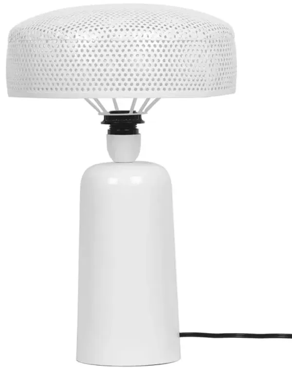 Belen Kox Modern White Metal Table Lamp, Belen Kox
