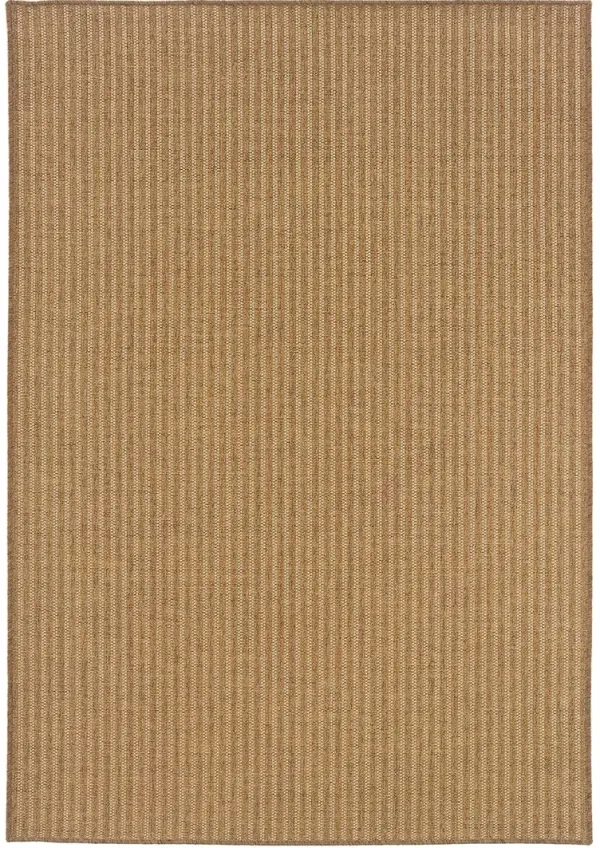 Karavia 1'9" x 3'9" Tan Rug