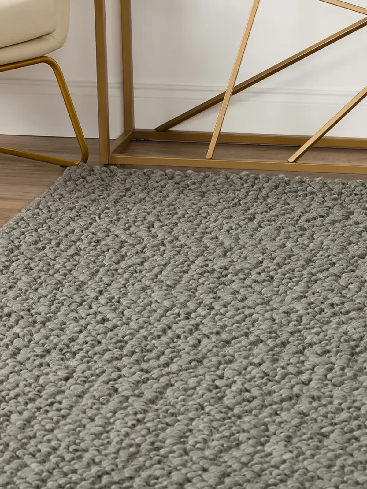 Gorbea GR1 Pewter 3'6" x 5'6" Rug