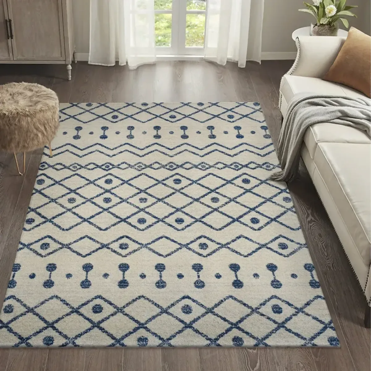 Aksil Moroccan Beni Souk Runner Rug