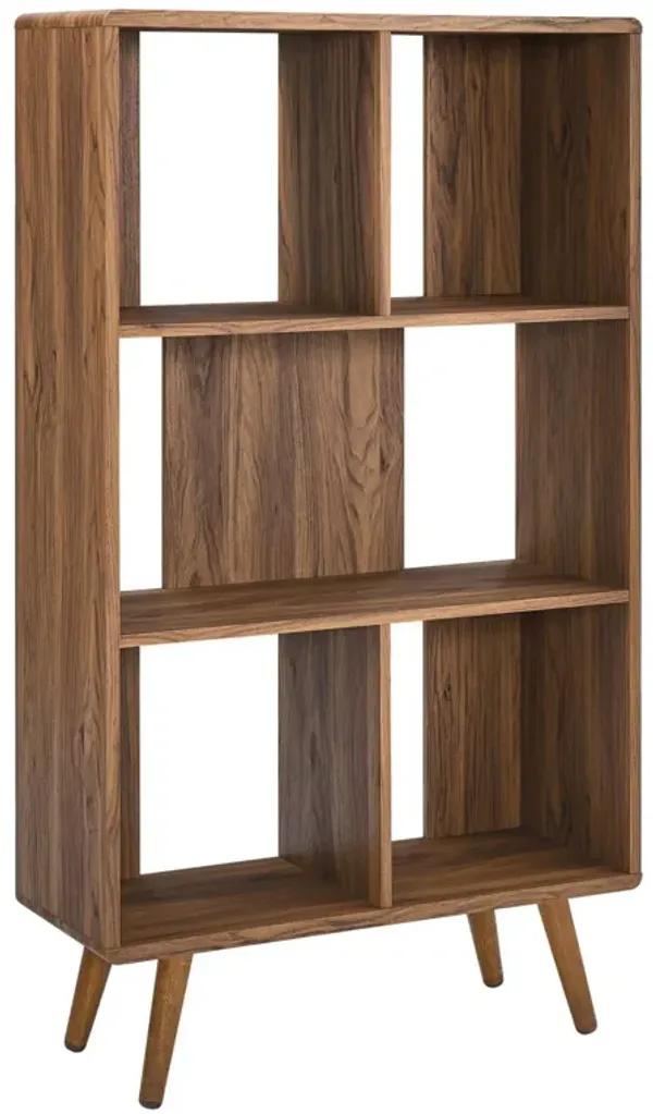 Transmit 31" Wood Bookcase-Benzara
