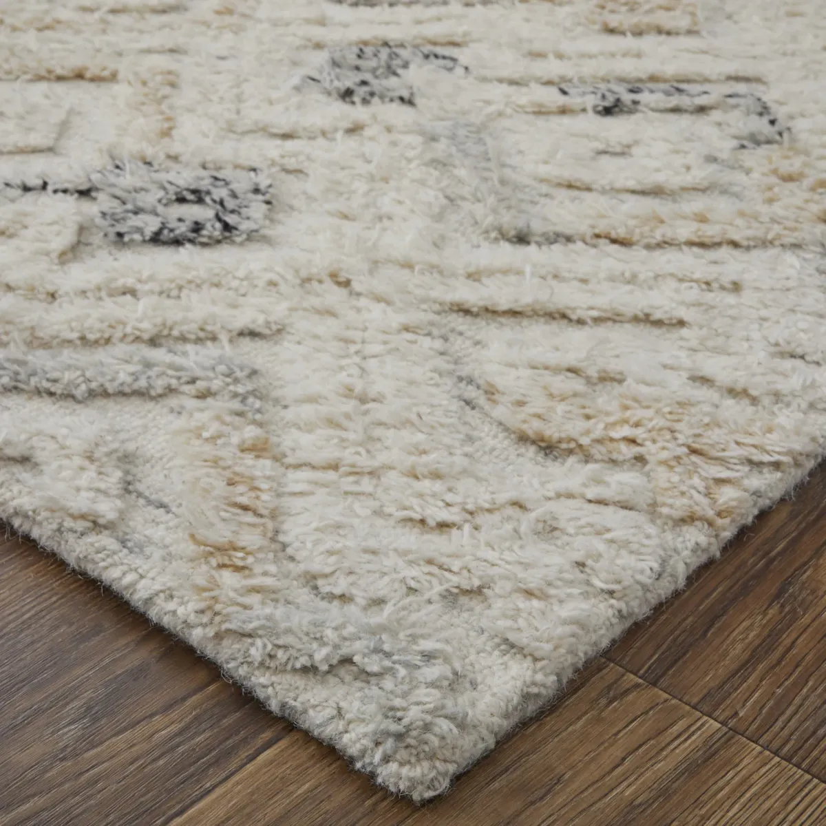 Anica 8004F Ivory/Gray/Black 8' x 10' Rug