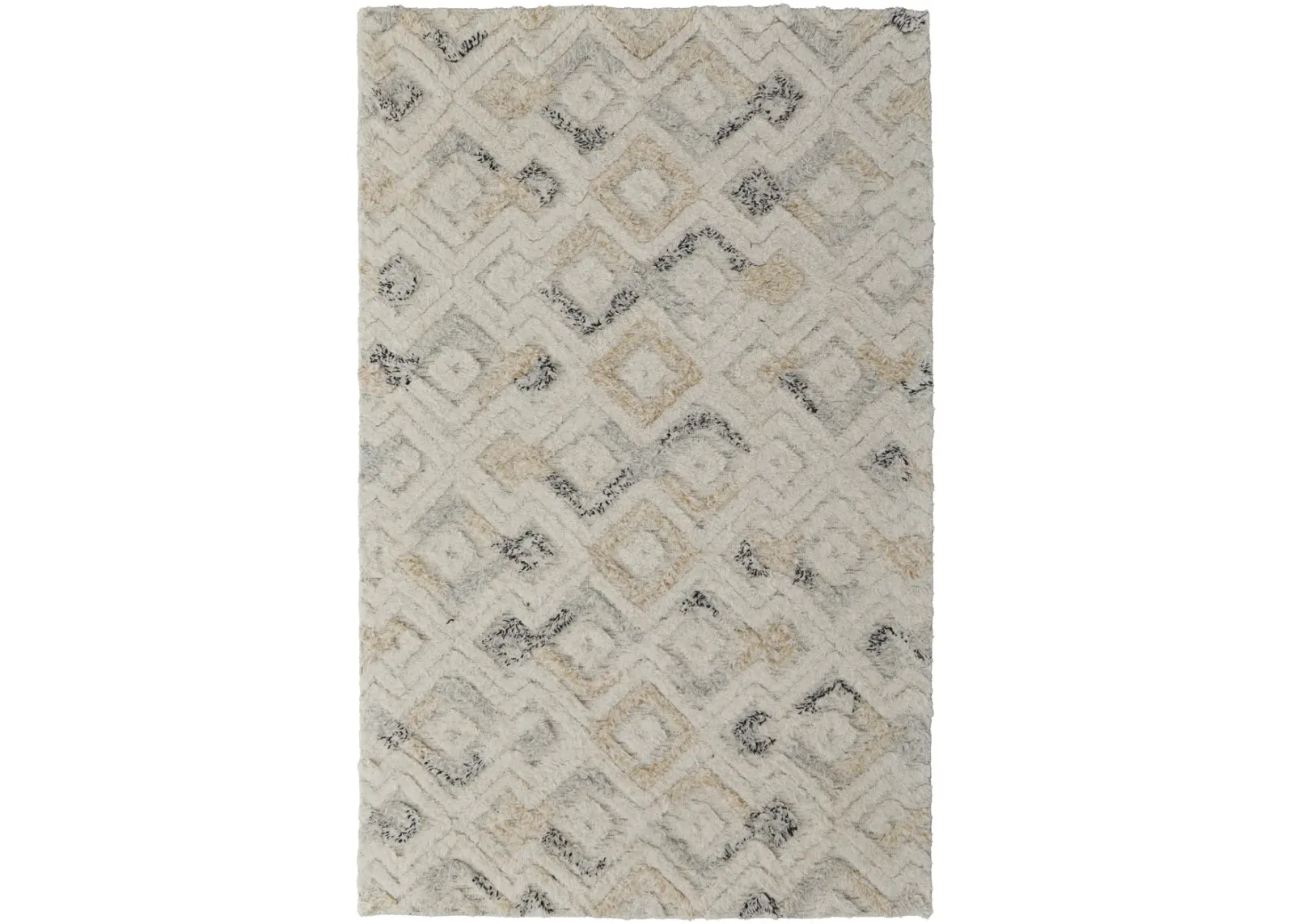 Anica 8004F Ivory/Gray/Black 8' x 10' Rug