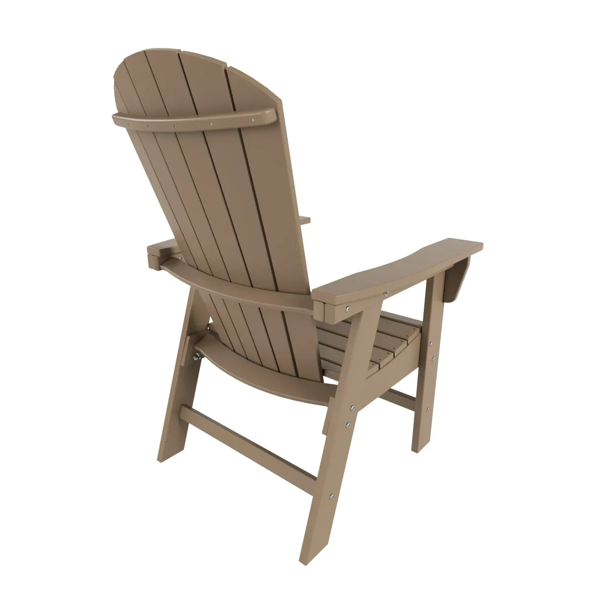 WestinTrends Outdoor Patio Shell-back Adirondack Dining Chair