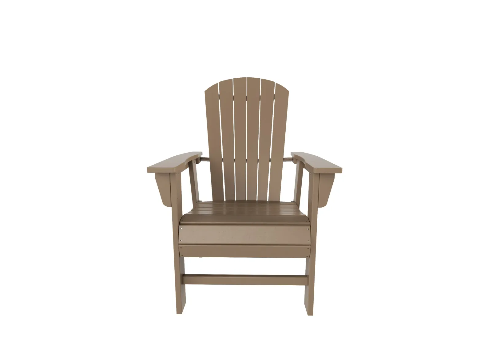 WestinTrends Outdoor Patio Shell-back Adirondack Dining Chair