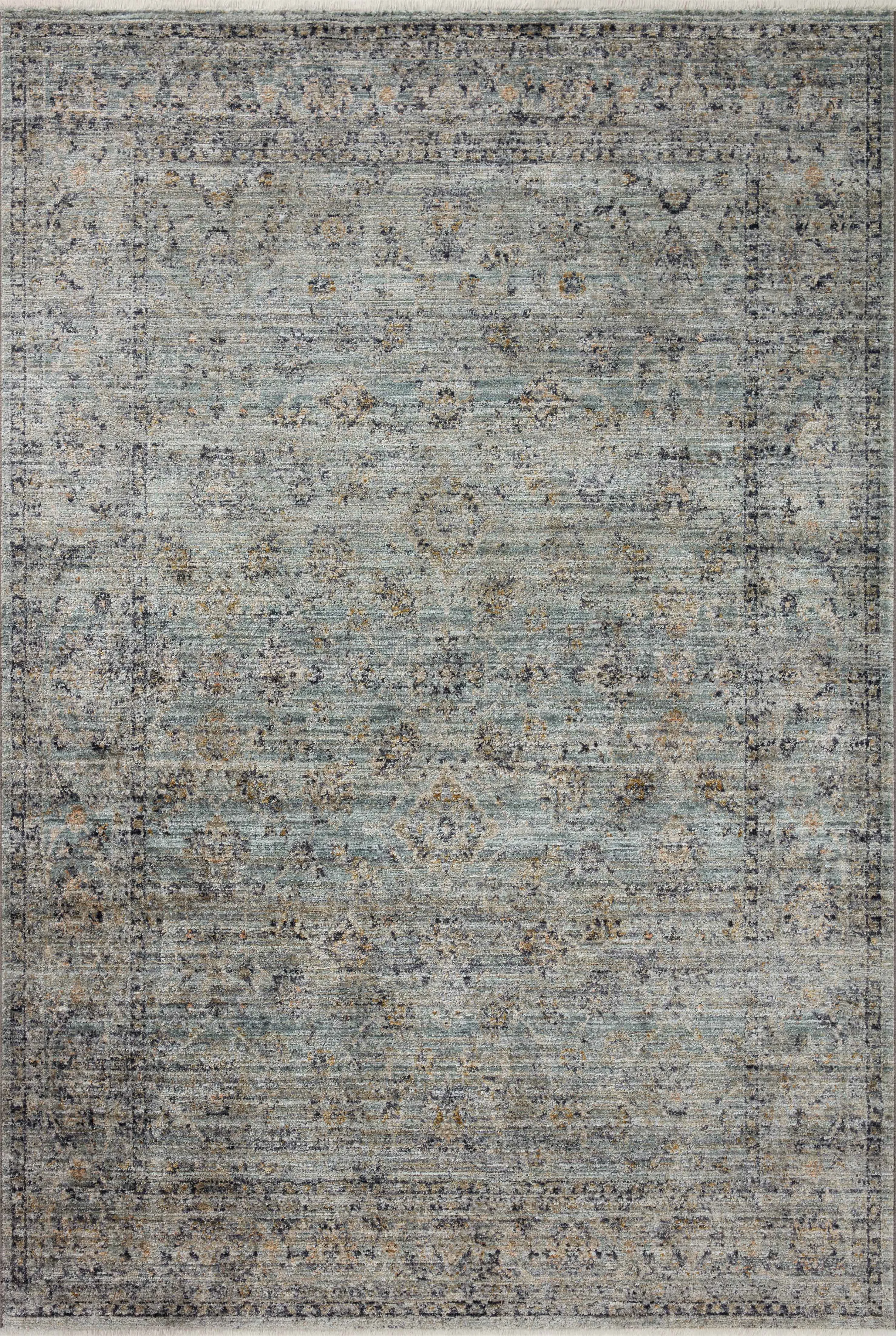 Katherine KES01 Ocean/Gold 11'6" x 15'7" Rug by Jean Stoffer