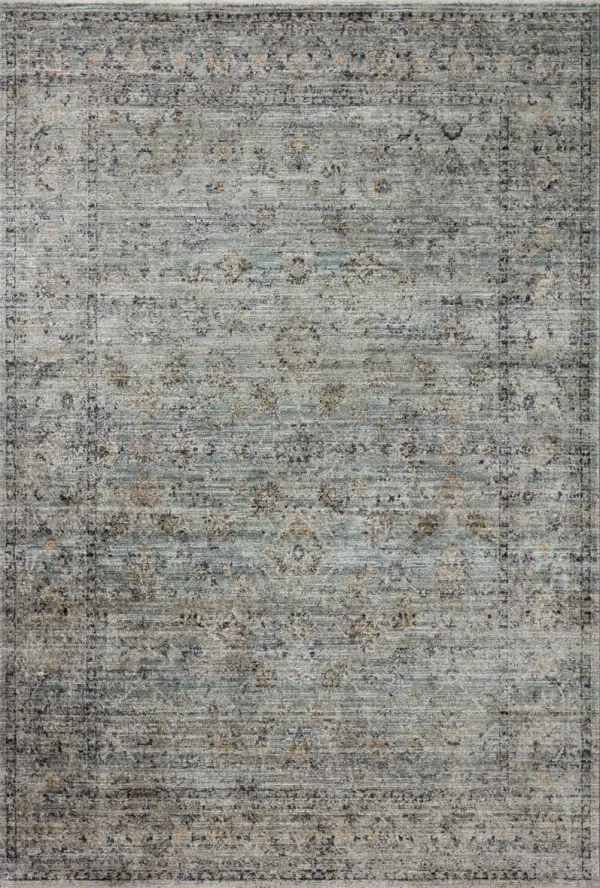 Katherine KES01 Ocean/Gold 11'6" x 15'7" Rug by Jean Stoffer