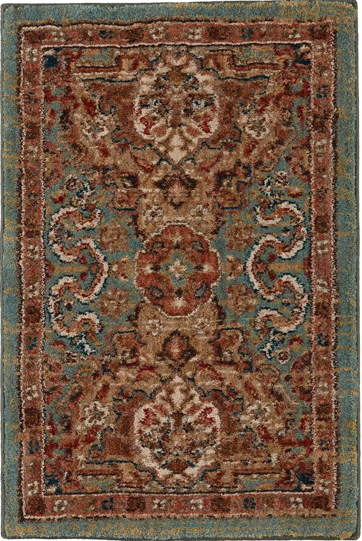 Spice Market Dhahar Aquamarine 2' 4" X 7' 10" Rug