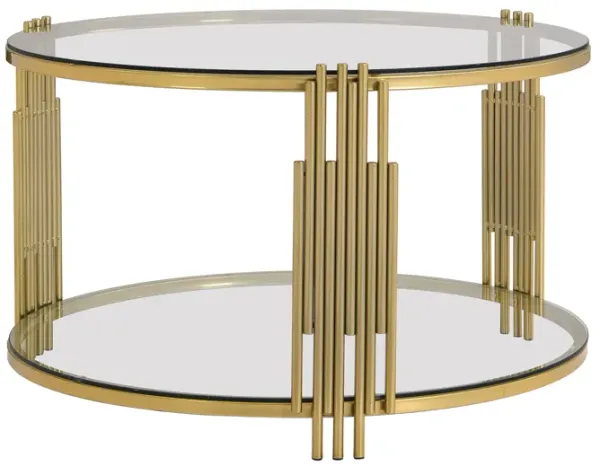 Merax Modern Glass Coffee Table