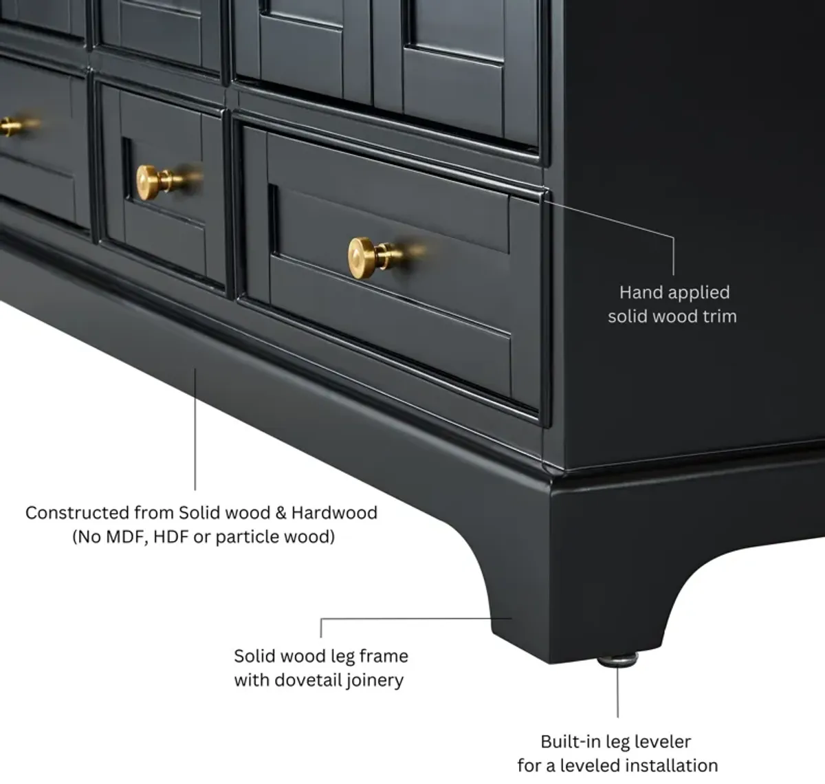 Audrey 84 in. Bath Vanity Set