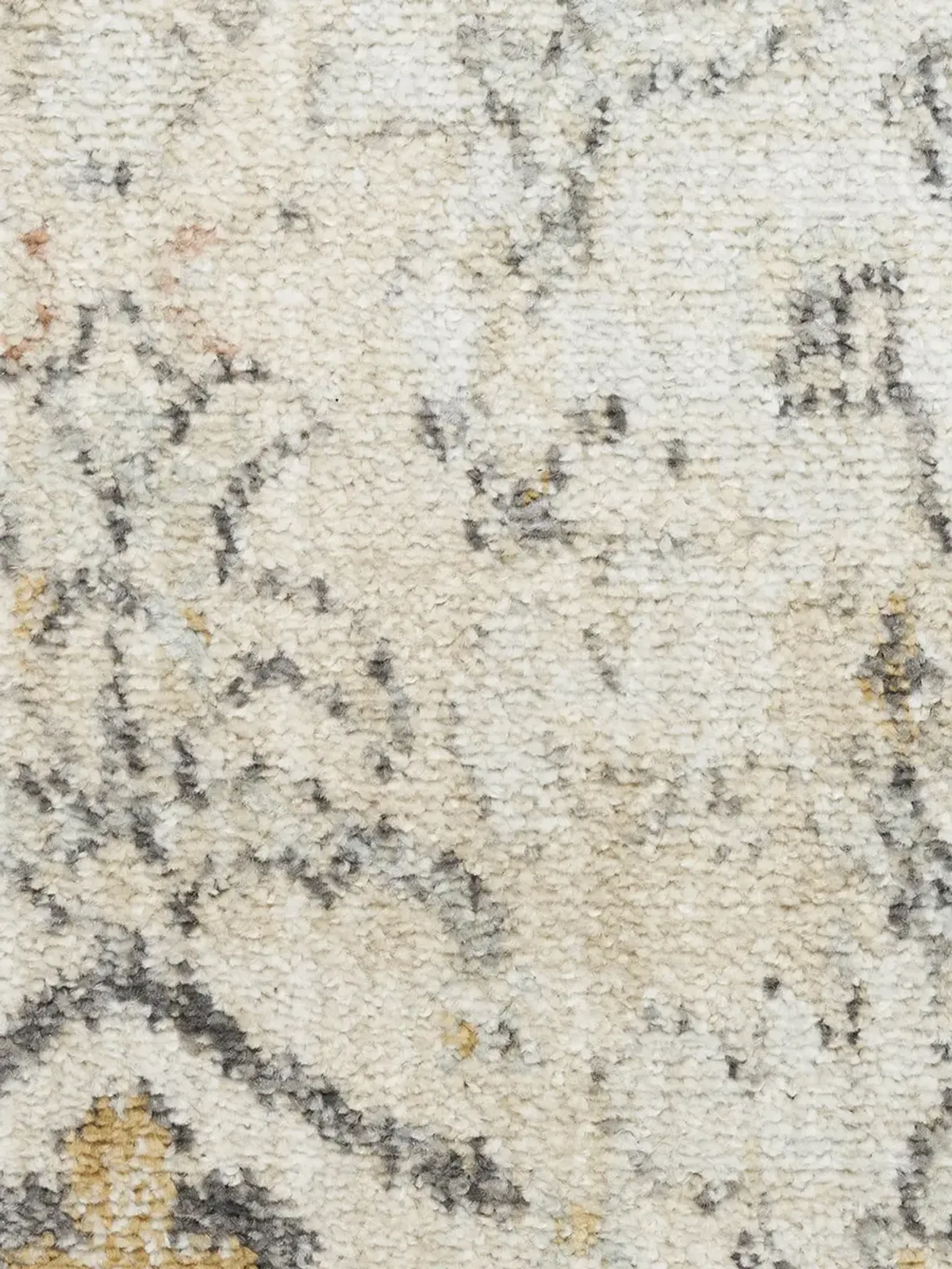 Oushak Home OUS01 Gray 4' x Round Rug