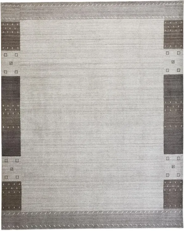 Legacy 6575F Gray/Silver/Black 3'6" x 5'6" Rug
