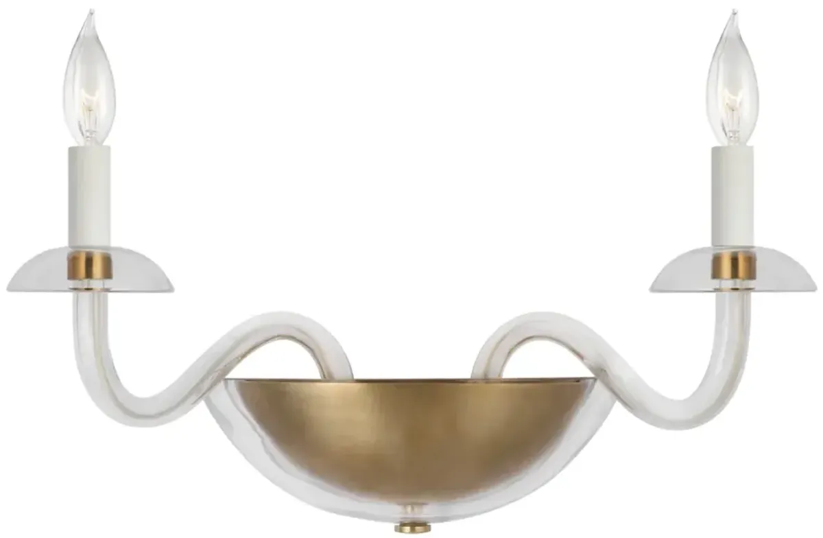 Brigitte Small Double Sconce