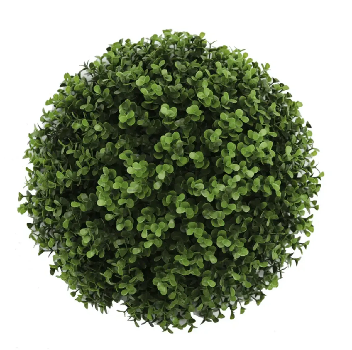 Almost Natural Artificial Buxus Topiary Ball 17" UV Resistant Set of 2