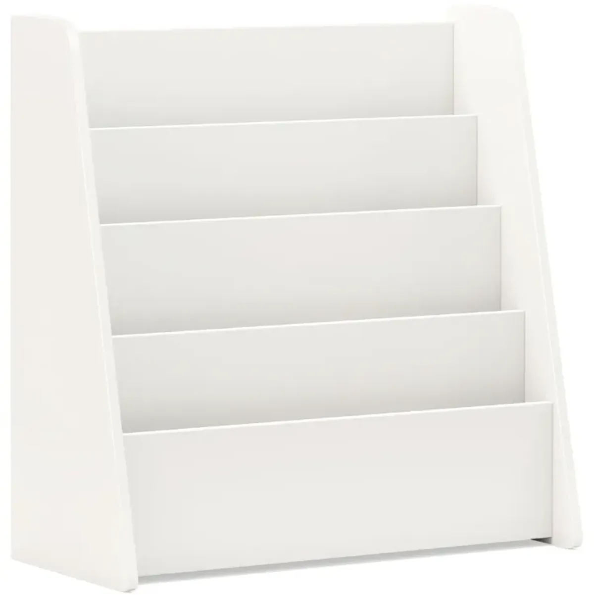 4-Tier Kids Bookshelf – Deep Storage Compartments for Bedroom or Playroom