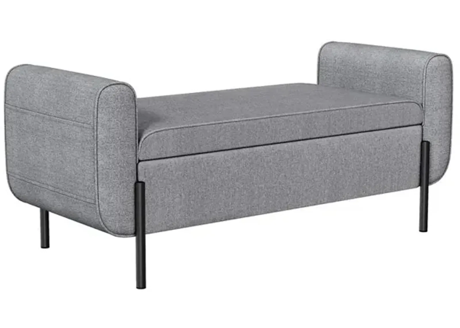 Storage Bench with Armrests: Comfortable and Practical Seating with Hidden Storage