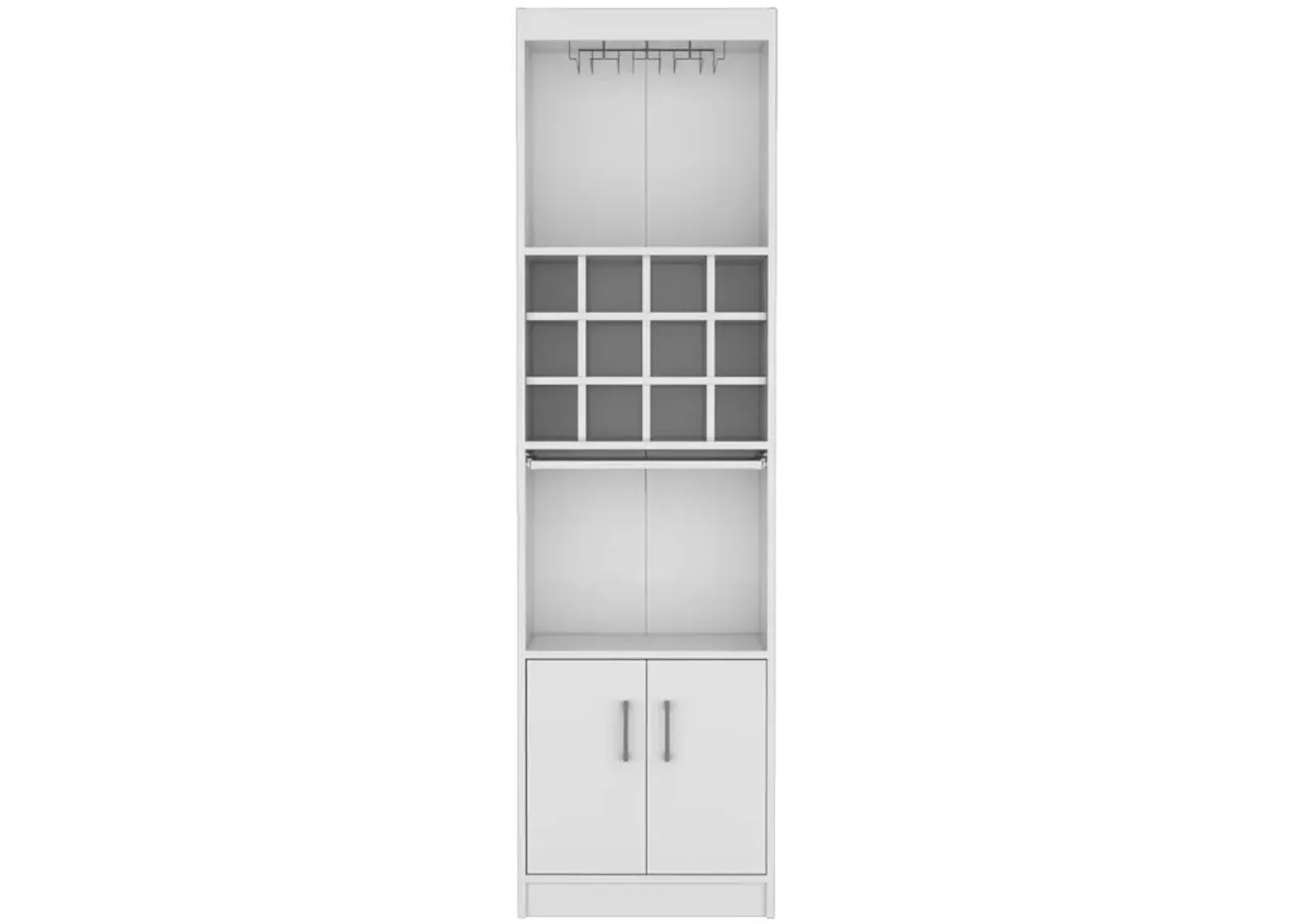 Bar Cabinet Fulton, Living Room, White