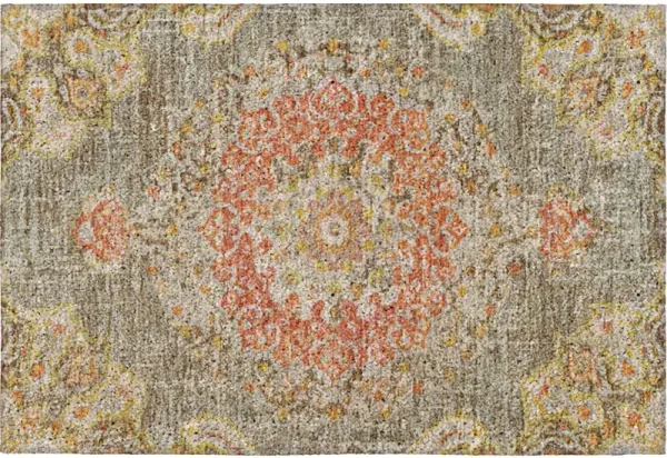 Tabrook TB11 Brown 20" x 30" Rug