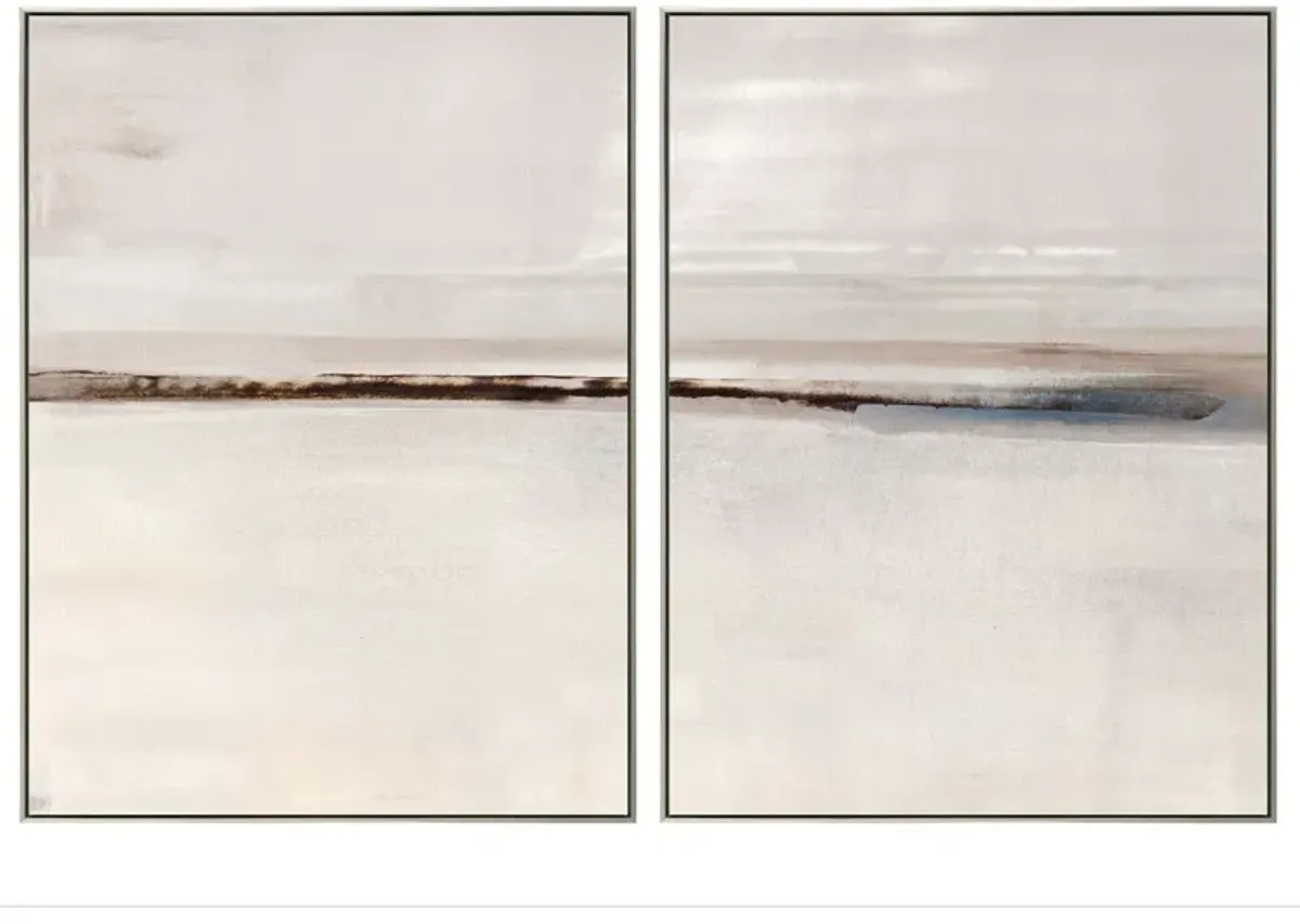 Carol Benson-Cobb's Landscape No.5 Diptych