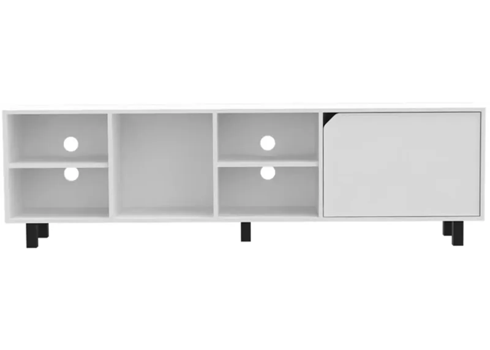 Tv Stand For Tv´S Up 70" Estocolmo, Living Room, White