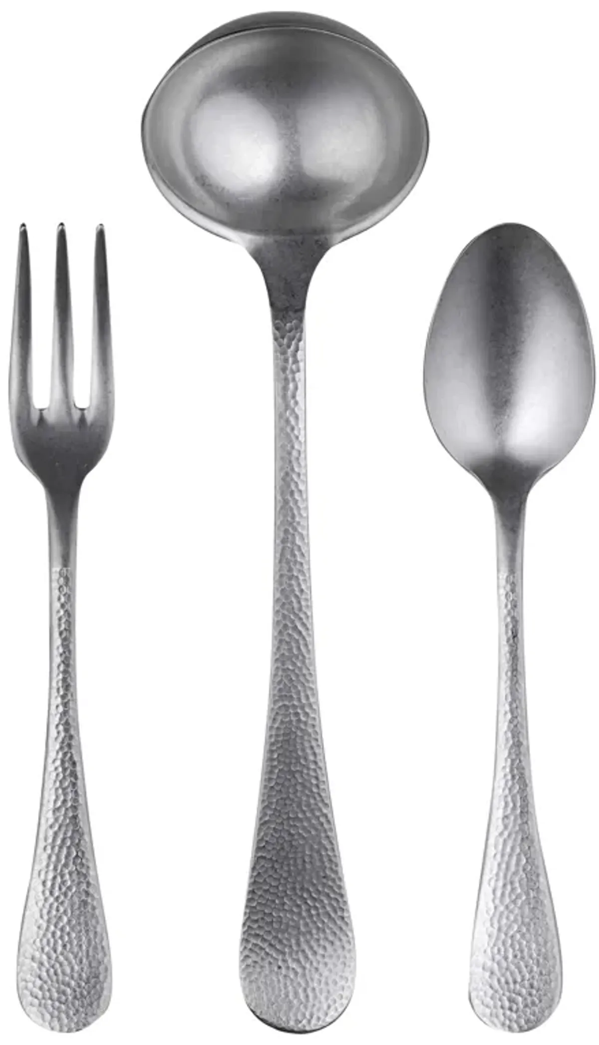 Epoque 3 Piece Serving Set in Pewter