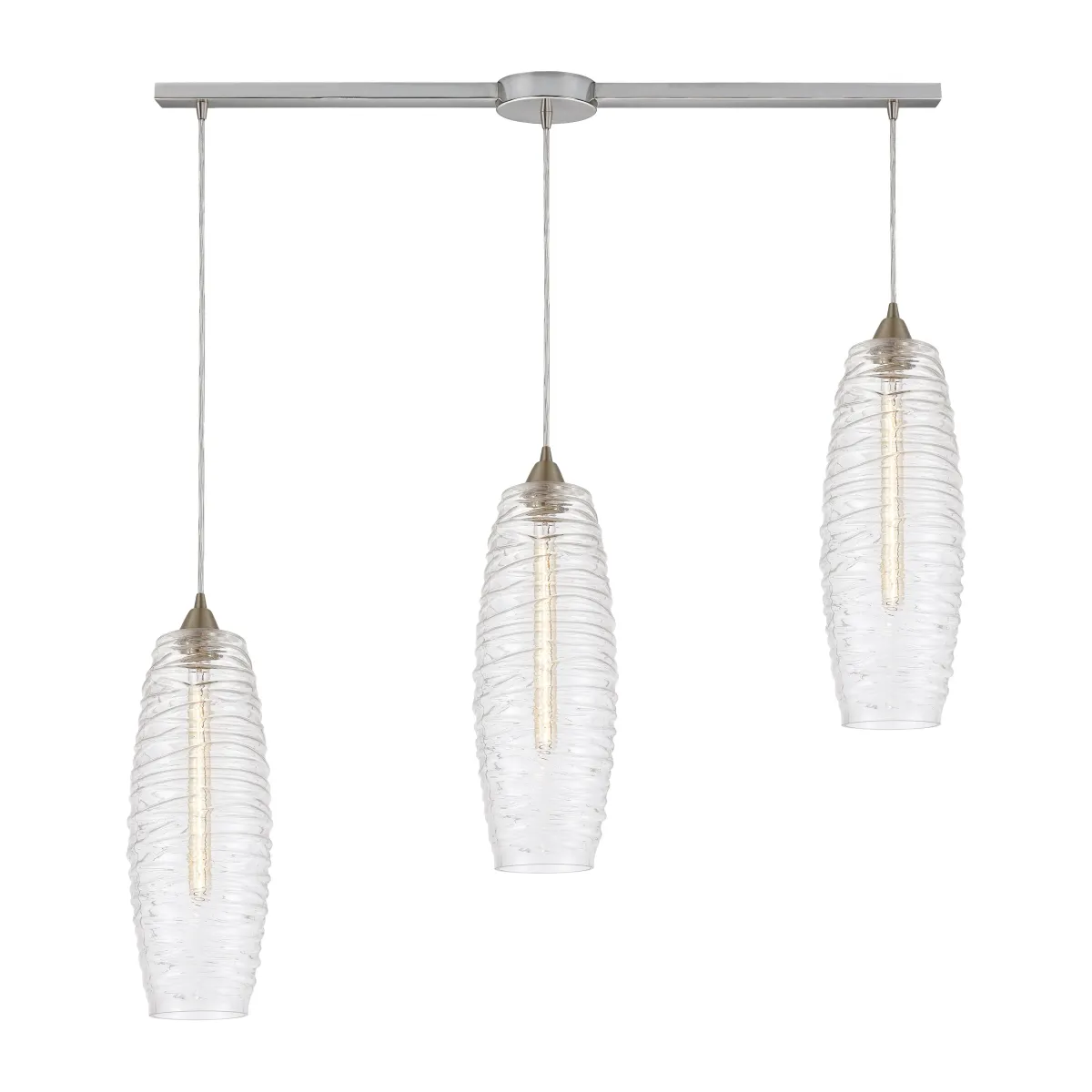 Liz 12'' Wide 3-Light Slim Linear Multi Pendant