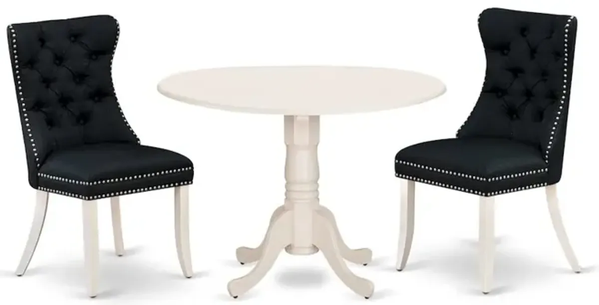 3 Piece Kitchen Table & Chairs Set