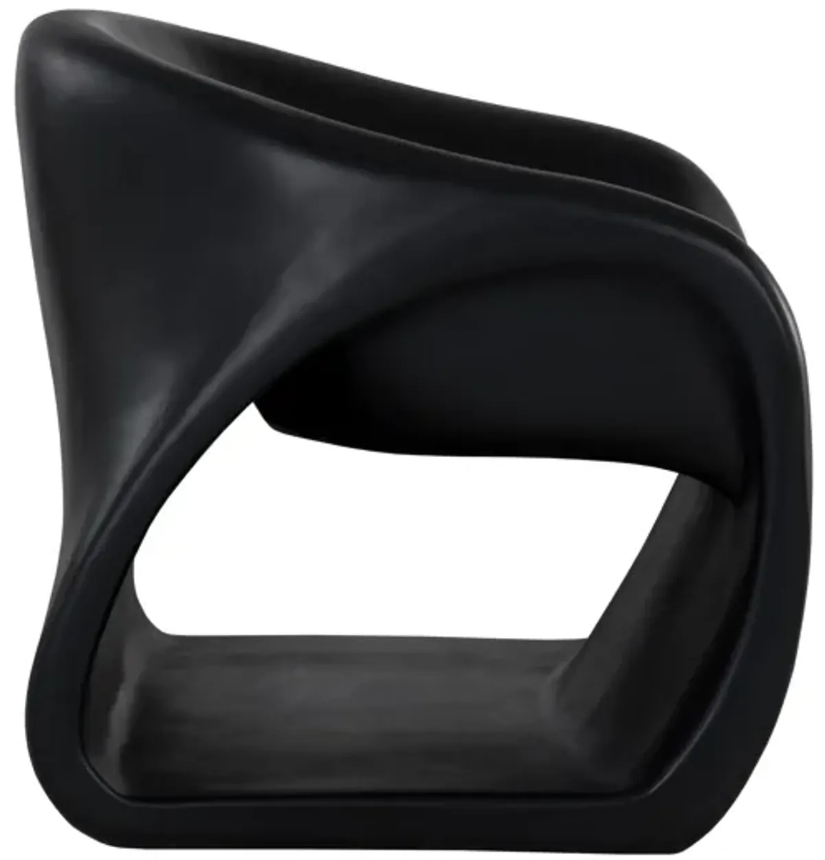 Orson Black Lounge Chair