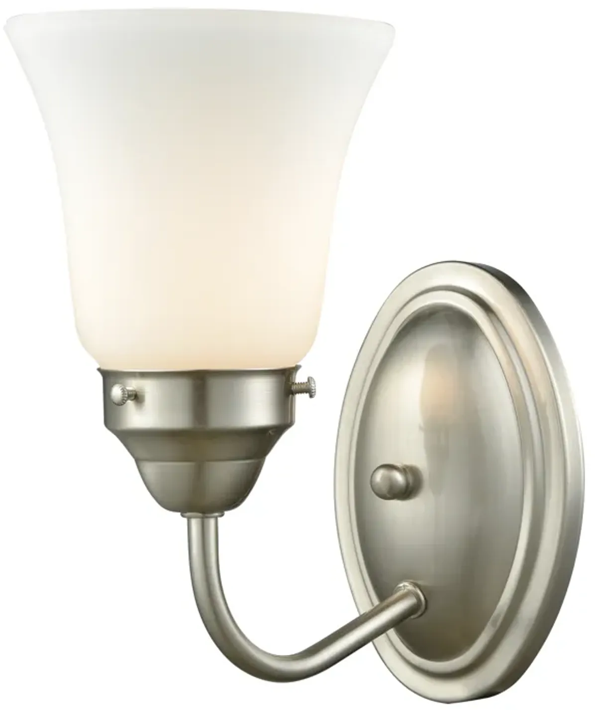 Califon 9'' High 1-Light Nickel Sconce