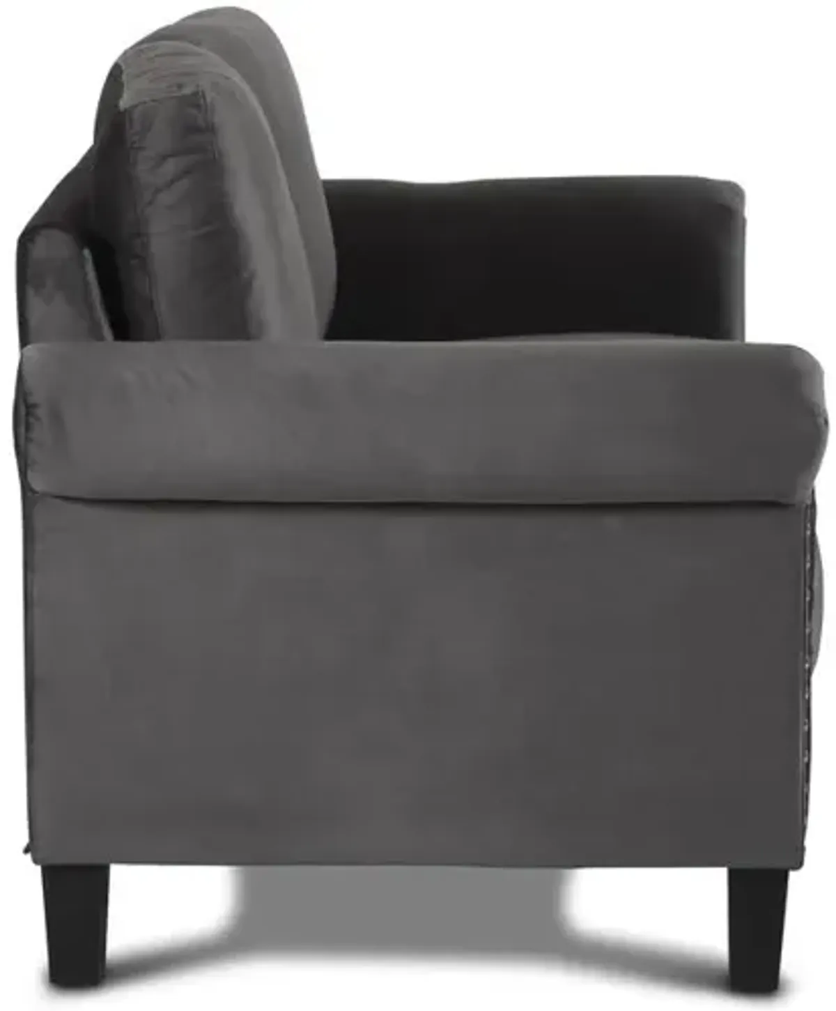 New Classic Furniture Alani Loveseat-Slate Gray