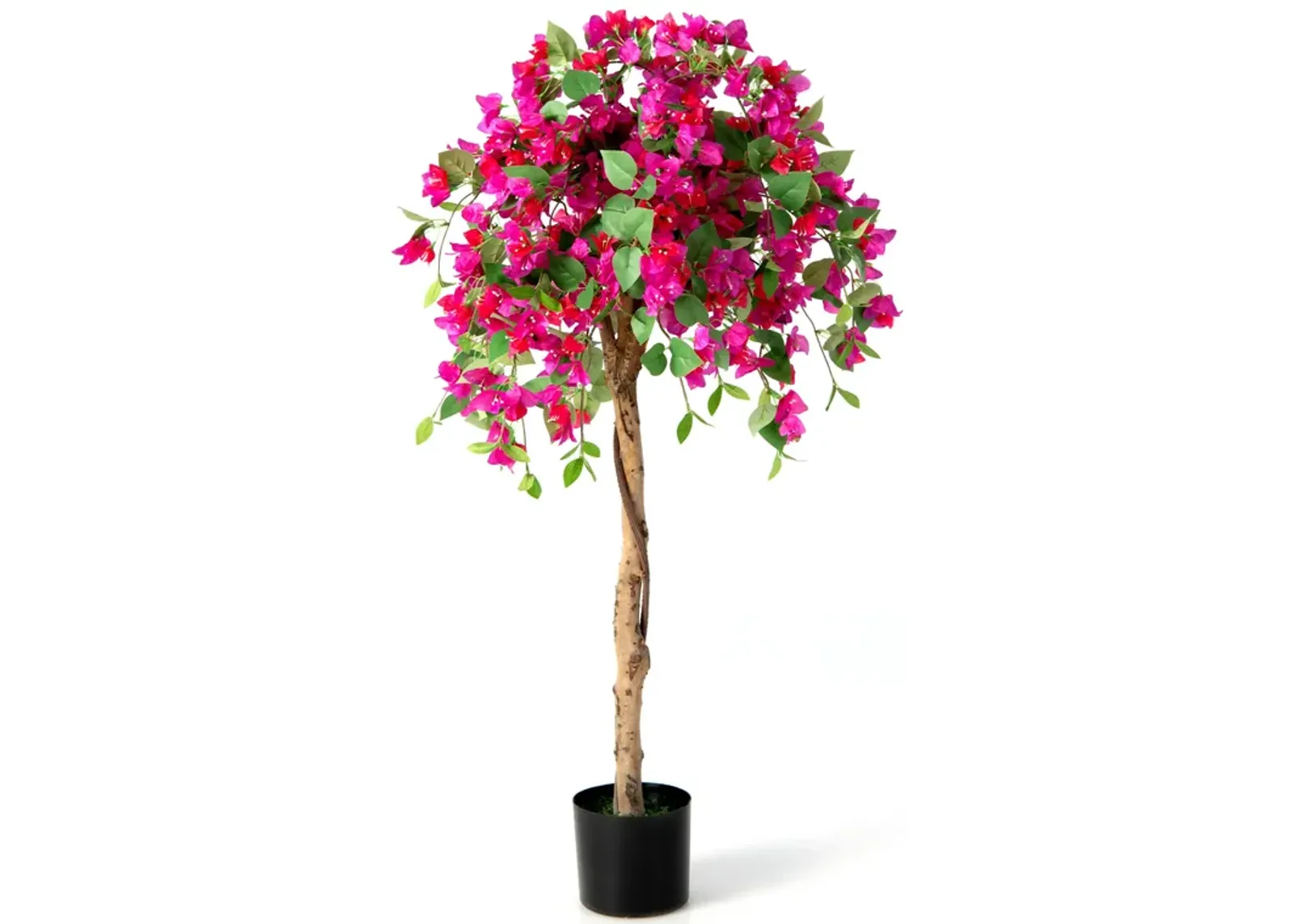 4.5 Feet Artificial Azalea Tree with Cement Pot