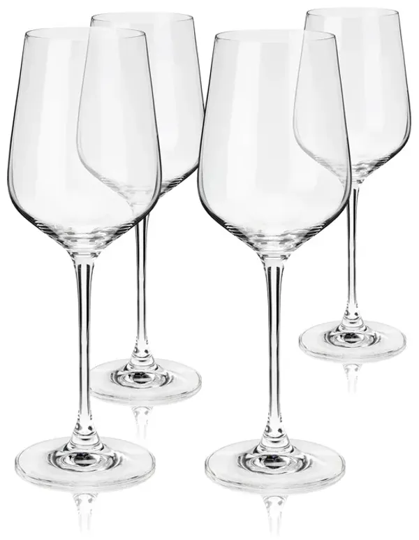 Reserve Inez Crystal Bordeaux Glasses Set of 4