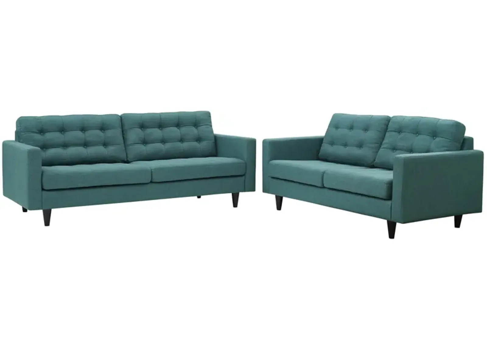 Empress Sofa and Loveseat Set of 2