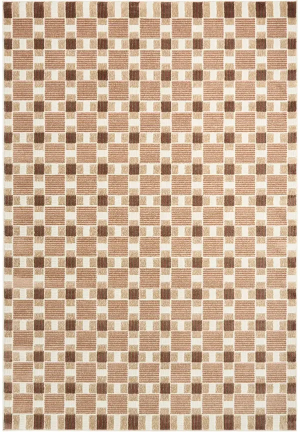 Nordic NRC14 Rust 5' x 7' Rug