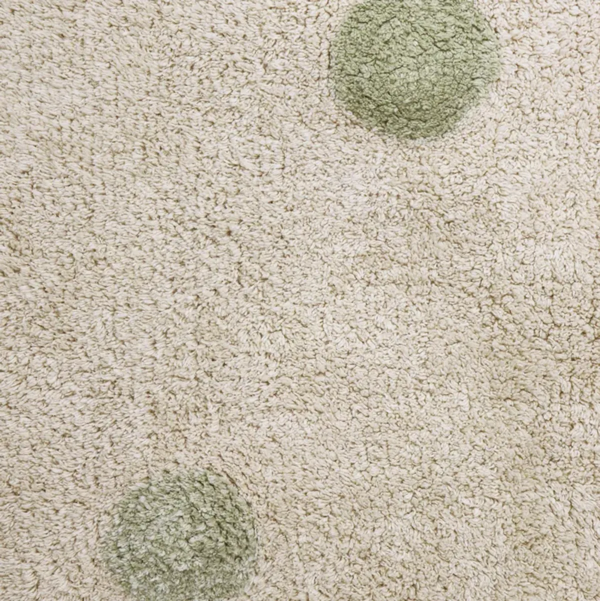 Washable rug Hippy Dots Honey