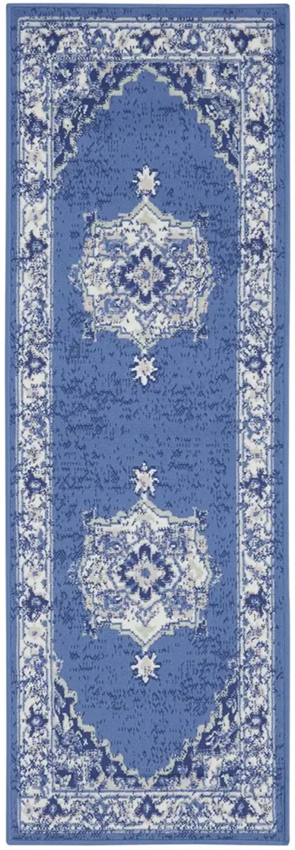 Whimsicle WHS03 Navy 2' x 8' Rug