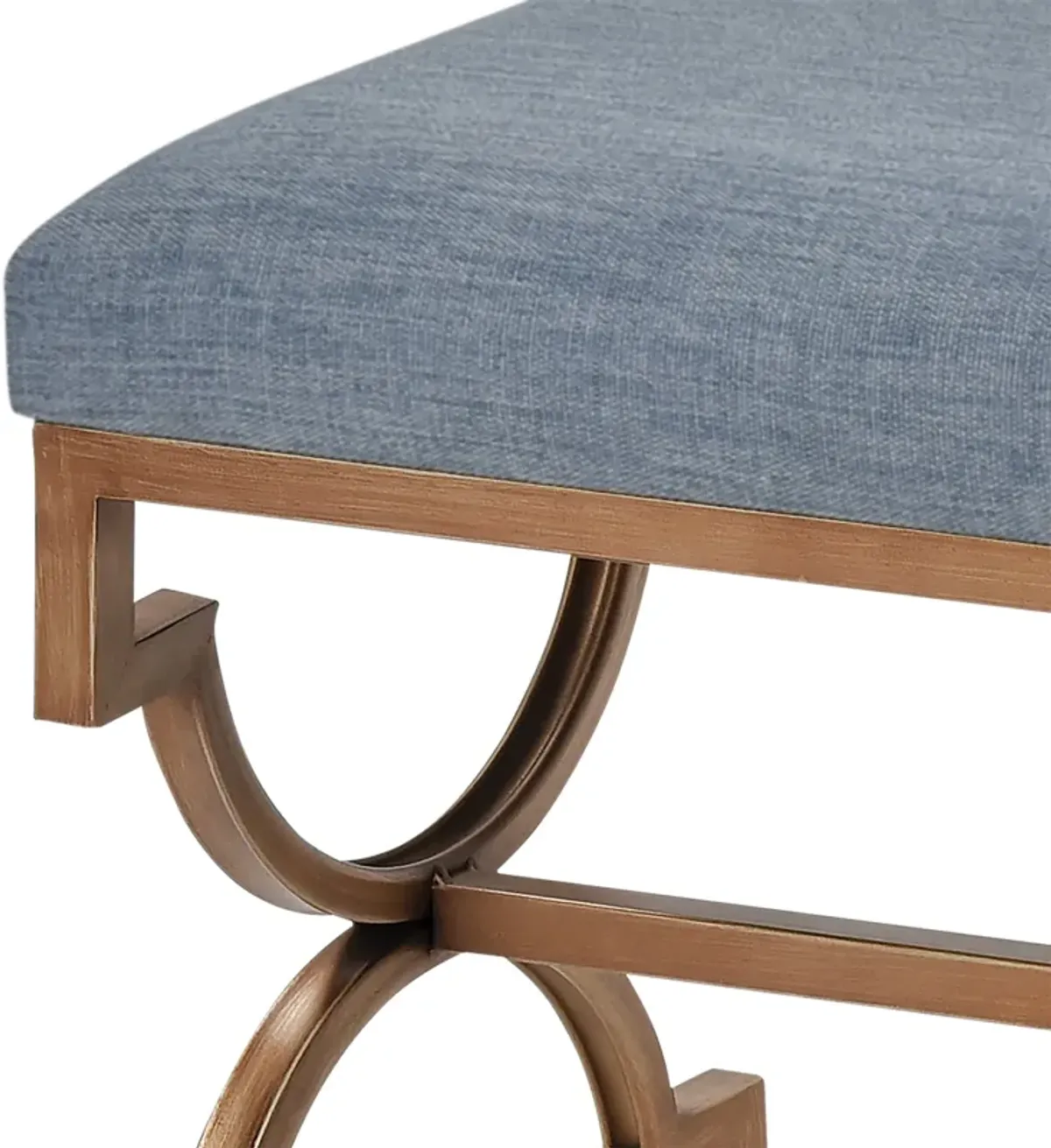 Comtesse Blue Double Bench