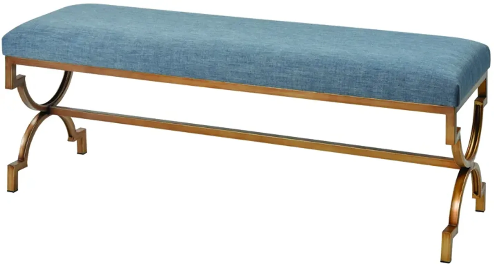 Comtesse Blue Double Bench