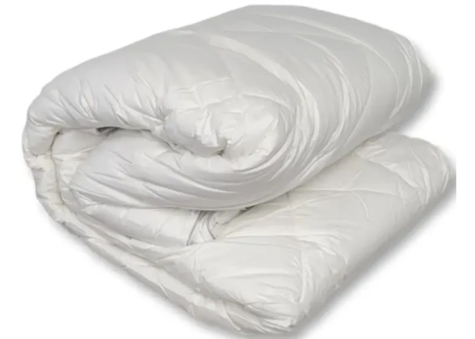 Cotton House - Hotel Comfort Synthetic Duvet, 100% Cotton, 100% MicroGel Fiber 3D Filling, White