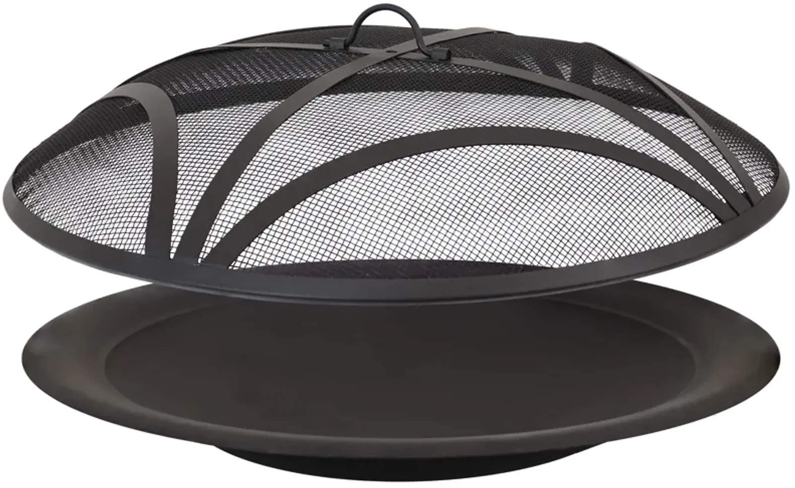 Sunnydaze Classic Elegance Replacement Fire Pit Bowl and Spark Screen