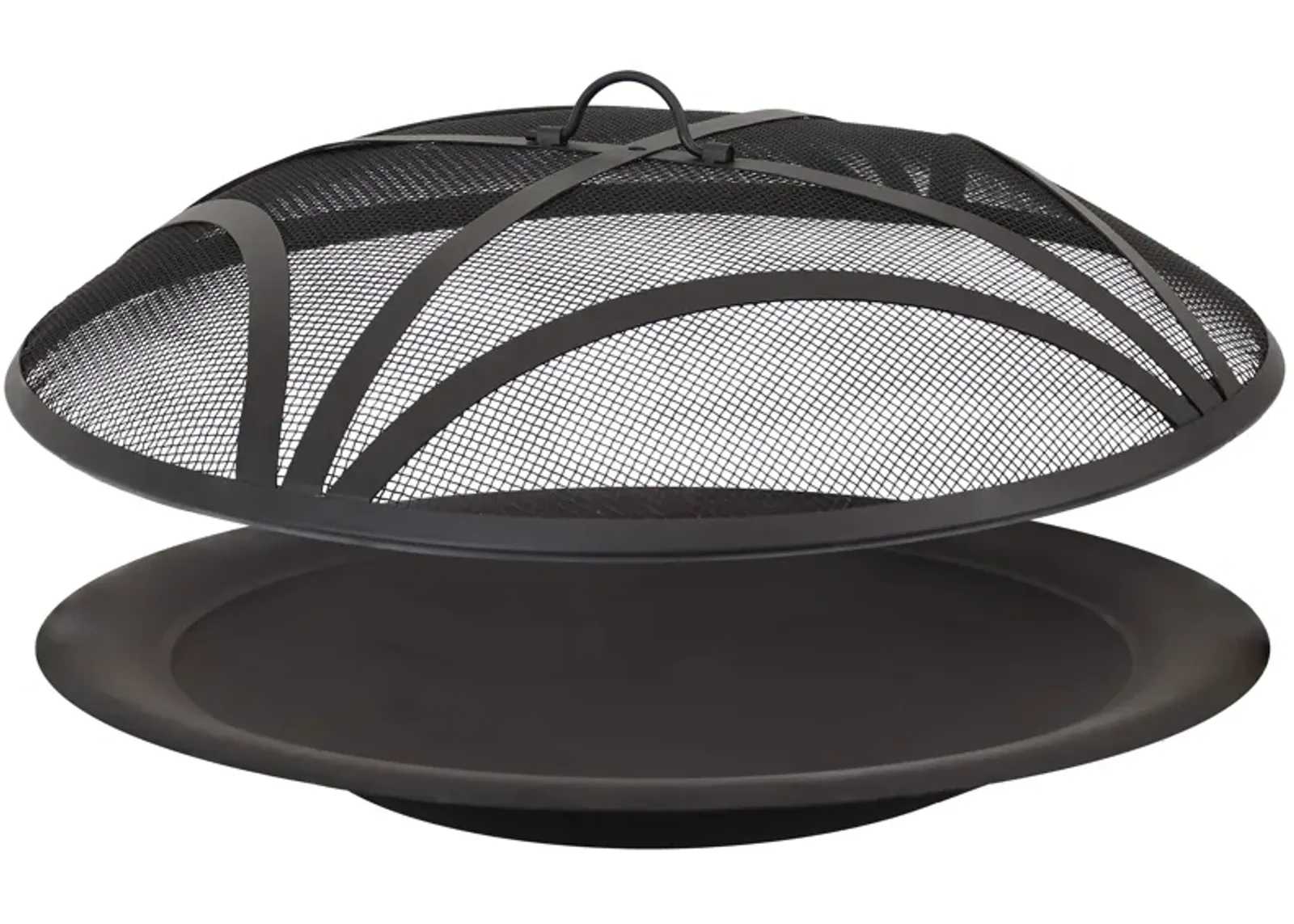 Sunnydaze Classic Elegance Replacement Fire Pit Bowl and Spark Screen