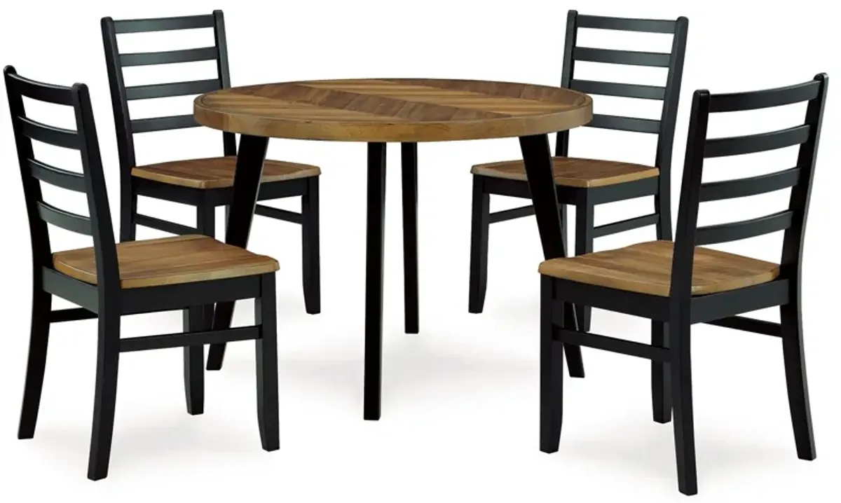 Blondon 5-Piece Dining Set